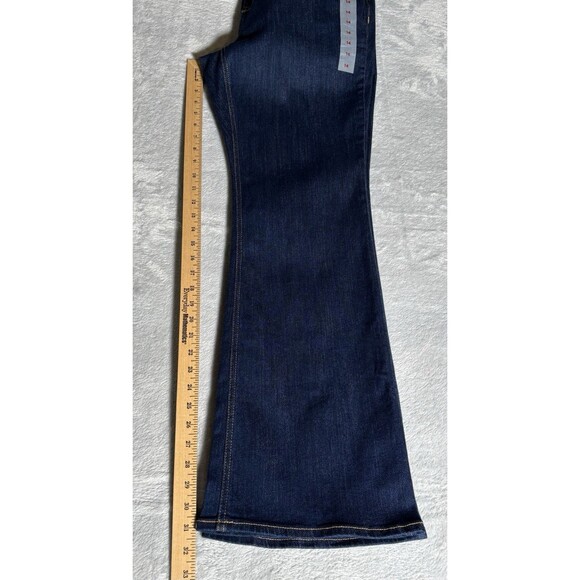 Old Navy Women’s Size 14 High-Waisted Wow Flare Dark Rinse Jeans - Picture 7 of 12